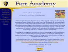 Tablet Screenshot of farracademy.org